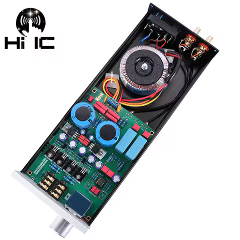 HiFi Audio Desktop Headphone Amplifier Refer Lehmann HD650 K701 Amp Circuit Earphone Amplifie