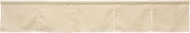 Noboriya Workshop 42061 Counter Noren Curtain, Ivory, Flame Retardant Type, W 68.9 x H 11.8 inches (