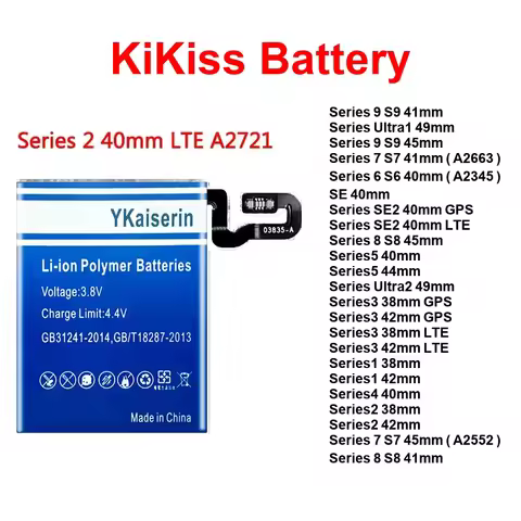 350-700Mah For Apple Watch Iwatch Series 41MM 44MM 45MM SE SE2 1 2 3 4 5 6 7 8 9 40MM Lte 38MM 42MM 