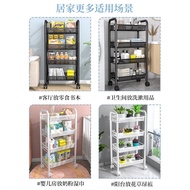 Kitchen Trolley Rack Floor Multi-Layer Trolley Storage Rack Hairdressing Tool Trolley Multi-Layer Storage Rack with Whee