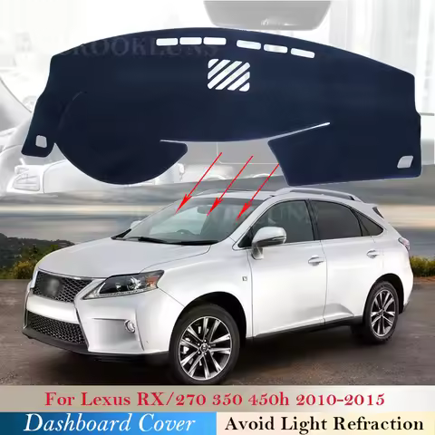 Dashboard Cover Protective Pad for Lexus RX 2010~2015 AL10 Car Accessories Dash Board Sunshade Carpe