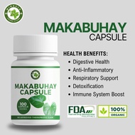♞MAKABUHAY PLANT CAPSULE 500mg 100 CAPSULE