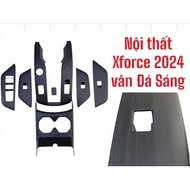 Xforce 2023 - 2025 interior covers with wood grain, stone grain, carbon valve standard glue 4x4 acce