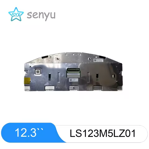 12.3 Inch LS123M5LZ01 Curved Bar LCD Display LVDS Automotive Instrument Screen 1000nit High Brightne
