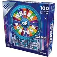 Pressman 5563-06 Wheel of Fortune Game: 5th Edition - Spin The Wheel, Solve A Puzzle, And Win 5 inch