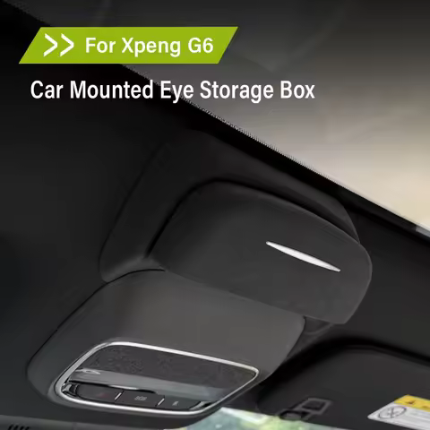 For Xiaopeng G6 Xpeng G6 2023 2024 Car Glasses Case Car Sunglasses Storage Box Car Roof Storage Inte