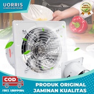 UORRIS 4Inch Exhaust Fan Dinding Exhaust Fan Bisu Kamar Mandi Extractor Ventilasi Kipas Yang Kuat Ki