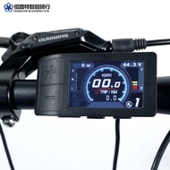 Motor BAFANG 8FUN yang dipasang di tengah dengan paparan LCD mini jenis instrumen berwarna-warni 500