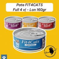 Pate Fit4cats for cats - canned fresh tuna - 160gr can | Phinthecat