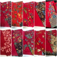 MERAH Red batik Fabric/maroon batik Fabric/Fine batik Fabric