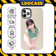 Leocase idol Japan Eimi Fukada cute Funny cute silicone iPhone Case For iPhone