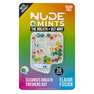 NUDE MINTS | Double Action Liquid Capsules | Mouth Watering Mint - Lasts 3X Longer - 3X Stronger - E