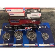 ASHUKA SKF ENGINE BEARING C3 FULL SET LC135 4S 5S Y15zr Y15 EX5 DREAM EX5DREAM WAVE100 WAVE125 SRL 1