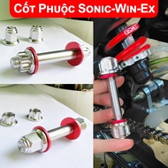 Diamond - Ex135 Ex10 Ex150 Ex155 fork stem set, Win fork stem, Sonic fork stem