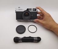 Canon Canonet
黃斑疊影對焦旁軸相機
CANON LENS 45mm f1.9 定焦鏡頭
街拍隨身 Point & Shoot                               