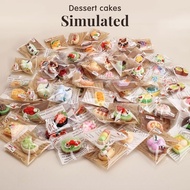 Miniature Simulation Cake Dessert Pastry Bread Food Play Independent Packaging Miniature Simulation 