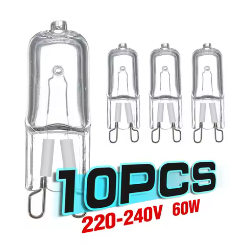 10pcs G9 Eco Halogen light bulbs G9 220V 20W / 25W / 40W / 60W Capsule LED Lamp Bulbs Inserted Beads