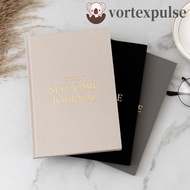 VORTEXPULSE Gratitude Journal, Cloth Cover Gratitude Diary Five-minute Journal, Schedules English Ve