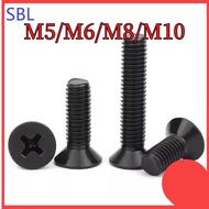 [SS-HX] Black 304 Stainless Steel Phillips Countersunk Screw M5/M6/M8/M10
