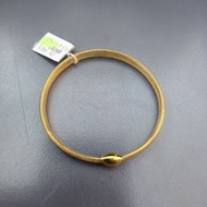 Emas 375 bangle lembut 5.5cm (G27)