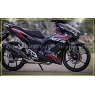 Winner X REMOVABLE STICKER new model GTX high-end motorcycle decal standard 3-layer 4-way stretch st