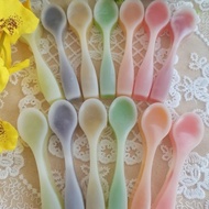 Spoon-shaped Wax Candy 5, 10 Pieces Mixed with Delicious Natural Fruit Flavors Rich in Jam Wax Candy