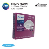 PUTIH Philips 59466 Meson G5 150 17w 65K Round LED Downlight White