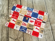 英國製作 彩色方格海報  switch ipad kindle 電腦保護套 收納