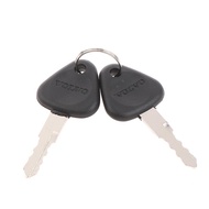 X.B.K 2pcs for Volvo Excavator Heavy Equipment Ignition Loader Dozer Key-Fits -777 Key SG