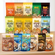 ถั่วแครกเกอร์เนยผึ้งและน้ำเชื่อมถั่วแพร์ HBAF Tom Farm Nuts Mustard Almonds Prune Nuts ขนมปังอบกรอบ 