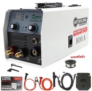 ตู้เชื่อมไฟฟ้า AP 2 ระบบ MIG/MMA 800A แถมสายเชื่อมมิกซ์ยาว 4 เมตร และ ลวดเชื่อมฟักคอร์ 1 ม้วน รับประ