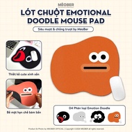 Emotional Doodle Mouse Pad super smooth & anti-slip by CatBer