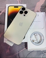 數量很少🍎 Apple iPhone 14 Pro Max 512GB🍎金色展示二手機🔥台灣公司貨🔥店面保固一個月