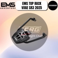 EMS TOP RACK VOGE SR3 2025 BLACK