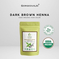 GORGEOUS JO The Araya Natural Dark Brown Henna