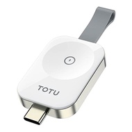 TOTU 拓途 鋅系列 TO Type-C 攜帶型磁吸無線充電器  Apple Watch 3~9代/Ultra系列  白色  1個