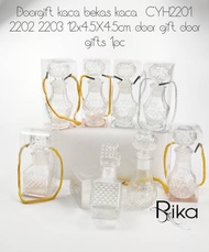 Doorgift kaca bekas kaca  CYH2201, 2202 2203 12x4.5X4.5cm door gift door gifts 1pc