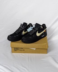Nike OFF WHITE Air Force 1 Black