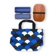 京都 横型手提袋 帆布 手提袋 可爱 时尚 日本图案 北欧风 wafu