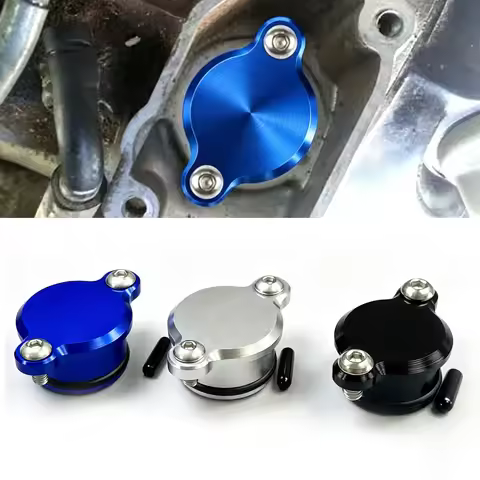 Motorcycle CNC Oil Injection Pump Delete Block Off Plug for Yamaha PW50 PW80 PW 50 80 Y-Zinger 1991-