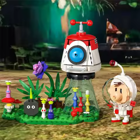 159PCS MOC Working 6 Shot Revolver Building Blocks Set Weapons Revolver Pistol Power Gun Model Brick