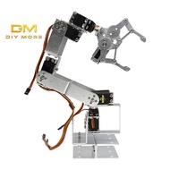 DIYMORE Arduino Robot 6 DOF Aluminum Gripper Kit Mounting Kit Servo