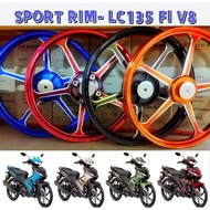 LC135 FI V8 SPORT RIM FG505 CNC COLOUR BLACK BLUE ORANGE RED LC135 FUEL INJECTION SP522 SP511 4 BATA