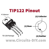 Transistor TIP41C TIP120 TIP122 TIP41CTU TIP42C