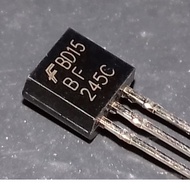 (1386) BF245C BF245C BF245C TO-92 N-channel silicon field-effect transistors