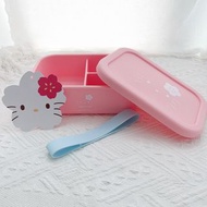 Hello Kitty日式硅膠食物盒(可微波爐，焗爐 ) 請進店瀏覽其他Hello Kitty商品