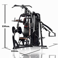 High-Quality 3.5 Station Home Gym Equipment for Full Body Strength Training with 14D Pads and 6 Step