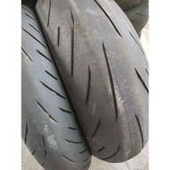 battlax s22 120/70/17&180/55/17 used tyre