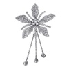 Rhodium Plated Brooch Jewellery (BH8850)