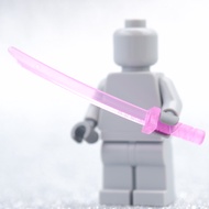 𝘗𝘓𝘖𝘠𝘉𝘙𝘐𝘊𝘒 -  Pink Katana Sword - LEGO เลโก้ มินิฟิกเกอร์ ตัวต่อ ของเล่น WEAPON